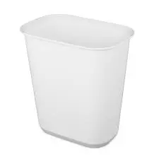 Sterilite 5.5-Gallon Rectangular Waste Basket – Durable Plastic Construction 1
