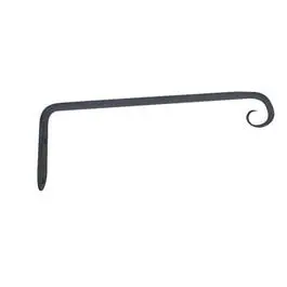 Straight Black Hanging Plant Hook, 10-Inch 1