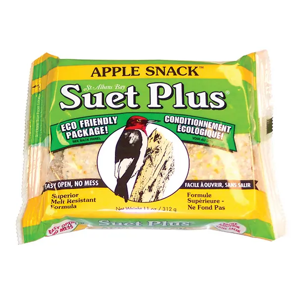 Suet Plus Apple Snack Cake – Wild Bird Food Supplement 1