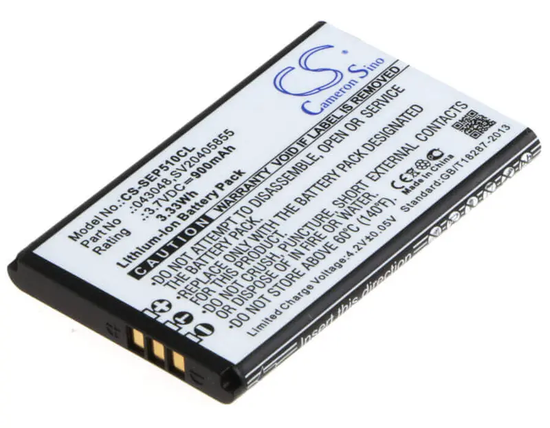 Swissvoice Epure 6.0 Cordless Phone Battery – 3.7V 900Mah Li-Ion (3.33Wh) 1