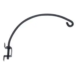 Swivel Hanging Plant Bracket – Black Powder-Coated Steel, 12-Inch Reach 1