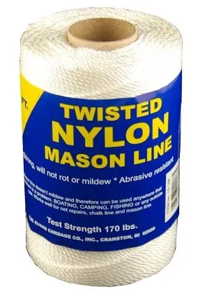 T.W. Evans #18 Twisted Nylon Mason Line – 544 Feet Long 1