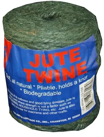 T.W. Evans 3-Ply Green Jute Twine – 28 Lb Test, 243-Foot Spool 1