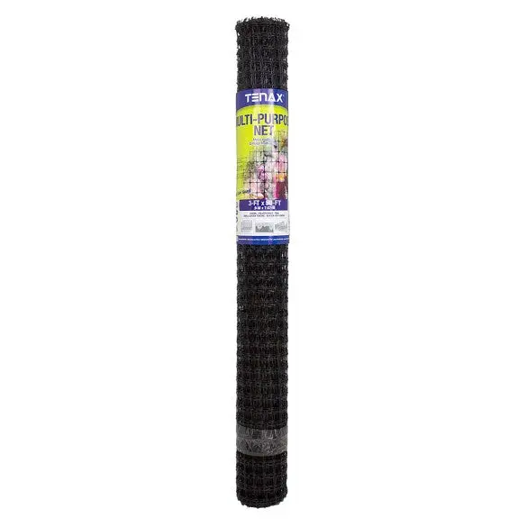 Tenax Multipurpose Black Fence Roll – 3 Ft × 50 Ft (Model 60041989) 1