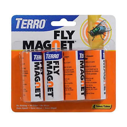 Terro Fly Magnet Sticky Trap – Indoor Flying Insect Control 1