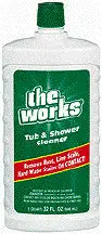 The Works 32-Ounce Tub And Shower Cleaner – Heavy-Duty Formula 1