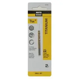 Titanium-Coated Hss Drill Bit – 5/64-Inch X 2-Inch 1