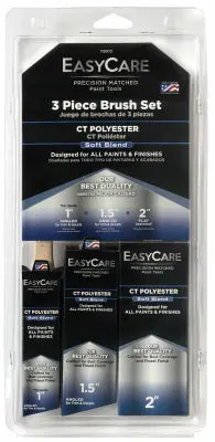 True Value Easycare 3-Piece Premium Paint Brush Set 1