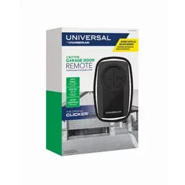 Universal Garage Door Opener Remote – Black Compact Control 1