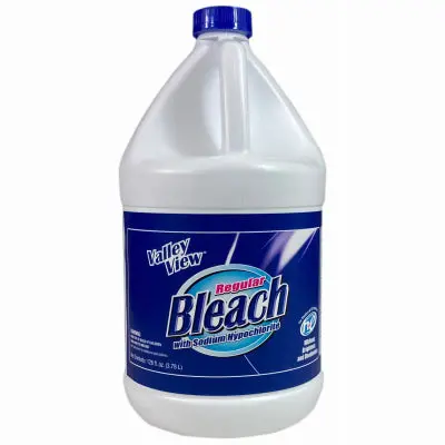Valley View Regular Bleach – 3% Sodium Hypochlorite, One-Gallon Household Disinfectant 1