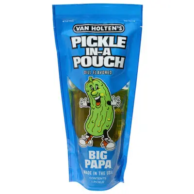 Van Holten Big Papa Hearty Dill Pickles – Large-Sized Jar 1