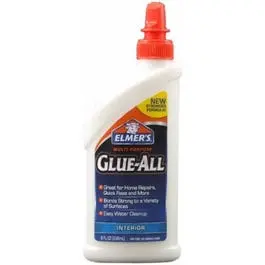 Versatile All-Purpose Adhesive — 8-Ounce Bottle For Indoor And Outdoor Use 1