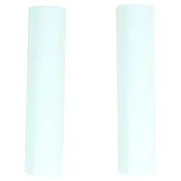 White Candelabra-Base Lamp Socket Cover – 4-Inch, 2-Pack 1