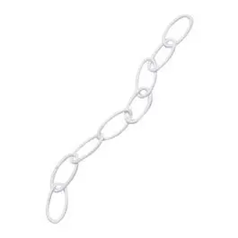 White Hanging Plant Extender Chain – 36 In 1