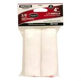 White Knit Roller Cover – 3/8-Inch Nap, 4-Inch Width (2-Pack) 1