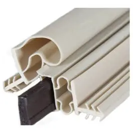 White Magnetic Kerfed Door Seal Strip 1