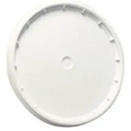 White Plastic Lid For 5-Gallon Pail – Snap-Fit Design 1