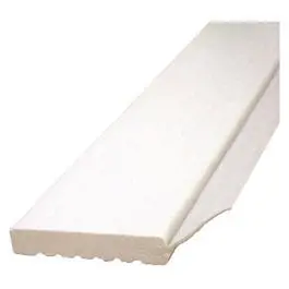 White Pvc Garage Door Weatherstripping – 2-Inch X 9-Foot Strip 1