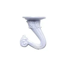 White Swag-Style Plant Hangers – 2-Pack With Adjustable Chains 1