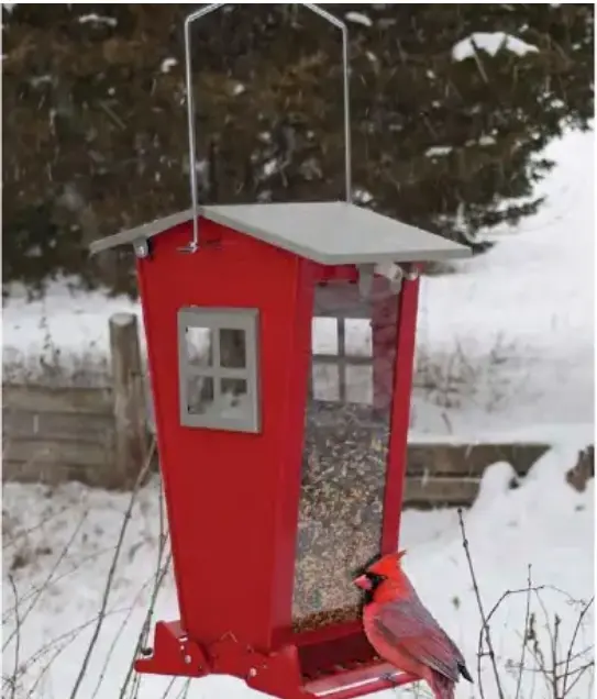 Woodlink Audubon Snack Shack – Squirrel-Proof Bird Feeder 1