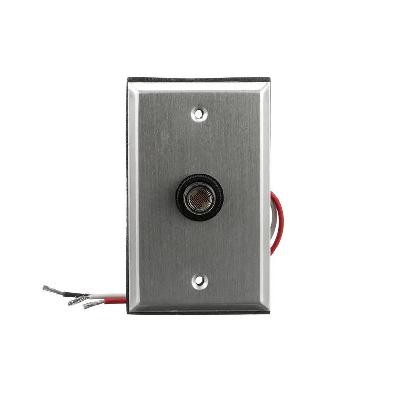 Woods Dusk-To-Dawn Photo Control Switch With Wall Plate And Push-Button Activation 1