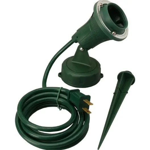 Woods Outdoor Stake-Mounted Floodlight Fixture 1