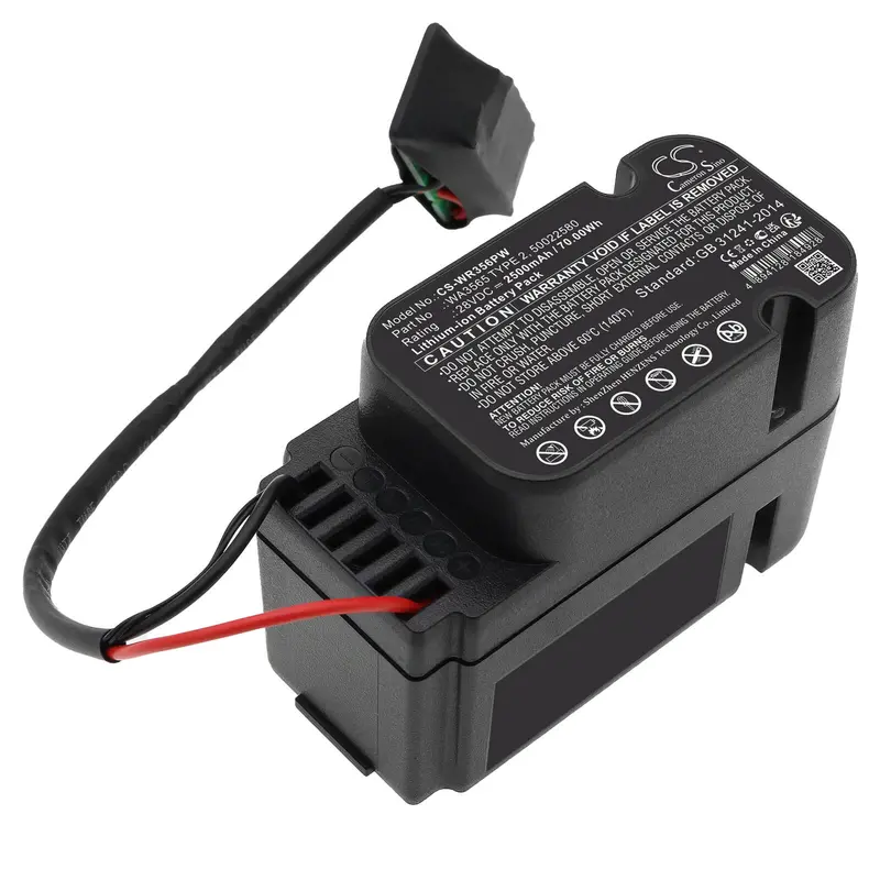 Worx Landroid Wg795E Lawn Mower Battery – 28V Li-Ion, 2500Mah, 70Wh (Model 50022580) 1
