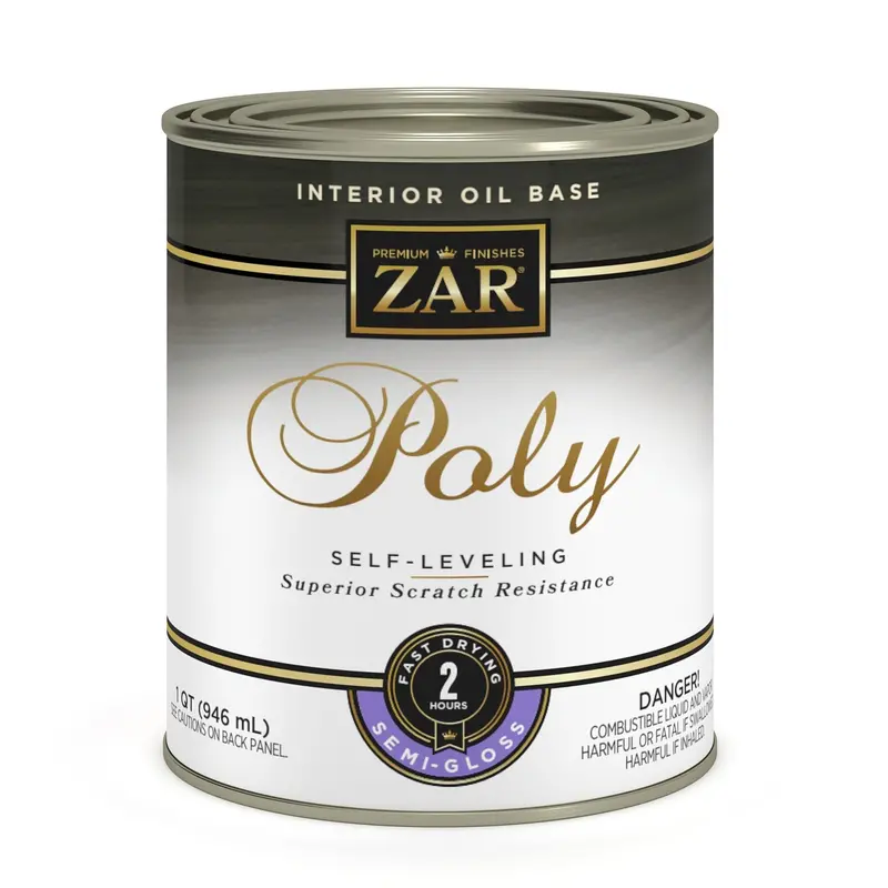 Zar Interior Oil-Based Polyurethane Clear Coat (1-Quart) 1