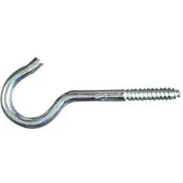 Zinc-Plated Ceiling Hook – #14 Gauge, 1-5/16" Length, 10-Pack 1