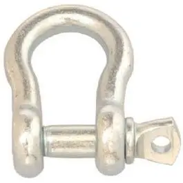 Zinc-Plated Screw Pin Anchor Shackle – 1-Inch Capacity 1