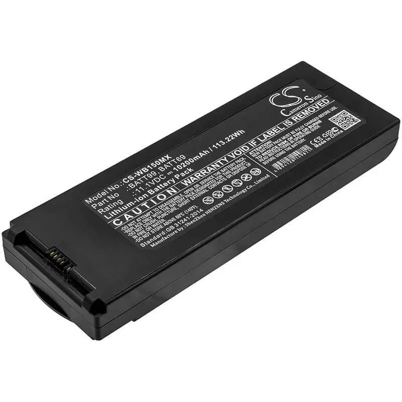 11.1V 10200Mah Li-Ion Medical Battery For Welch Allyn Batt69, Connex 6000 Vital Signs Monitor, And Spot Devices (113.22Wh) 1