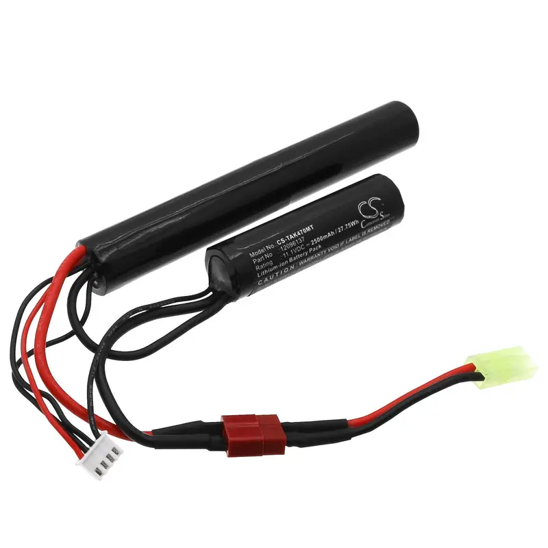 11.1V 2500Mah Li-Ion Airsoft Battery For Tactical Aeg Rifles (Ak47, M4) – 27.75Wh 1