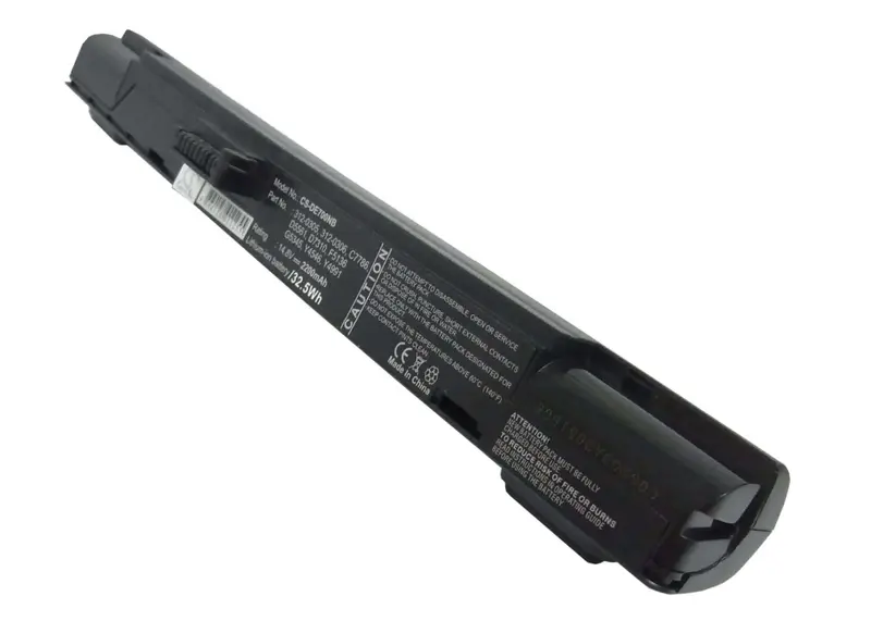 14.8V 2200Mah Black Laptop Battery For Dell Inspiron 700M/710M – 32.56Wh 1