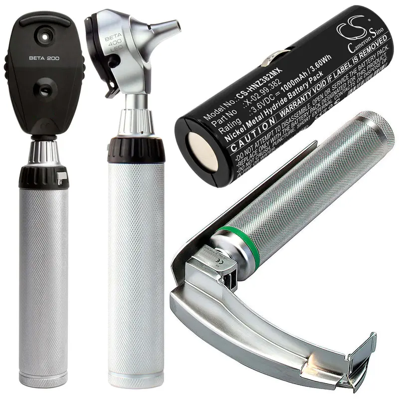 3.6V 1000Mah Rechargeable Battery For Heine Beta Ophthalmoscope And Diagnostic Handles 1