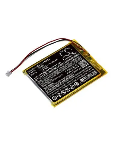 3.7V 1100Mah Li-Polymer Dab Radio Battery For Sony Xdr-P1Dbp And Sf-03 1