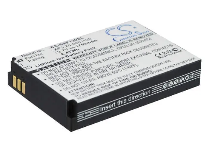 3.7V 1750Mah Li-Ion Smartphone Battery For Sonim, Land Rover & Socketmobile (Bat-01750-01) – 6.48Wh 1