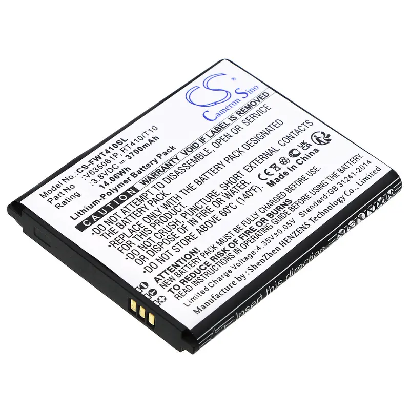 3.8V 3700Mah Li-Polymer Mobile Hotspot Battery For Franklin Wireless Rt410 And T10 Models 1
