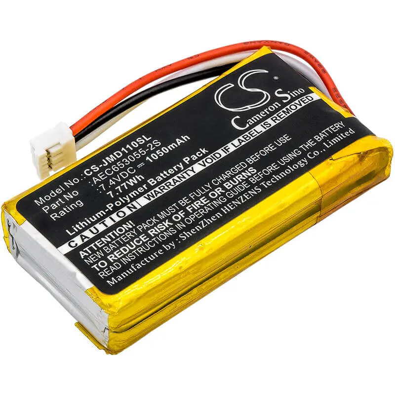 7.4V 1050Mah Li-Polymer Portable Speaker Battery For Jbl Flip And Flip 1 (7.77Wh) 1