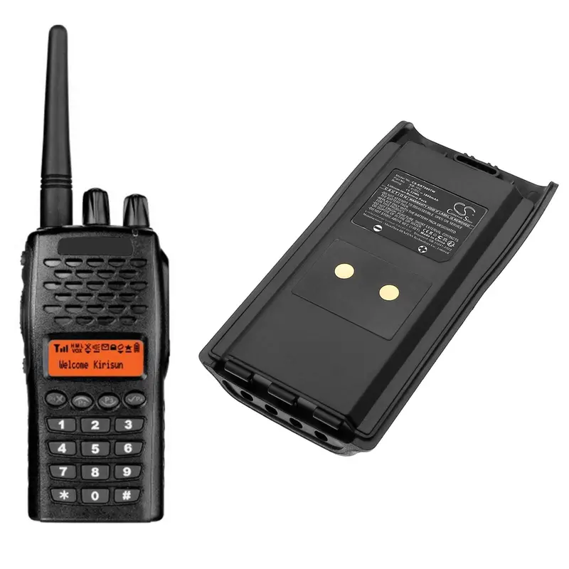 7.4V 1800Mah Li-Ion Two-Way Radio Battery For Kirisun Kb-36C, Pt6500, And Pt-6500 Models (13.32Wh) 1