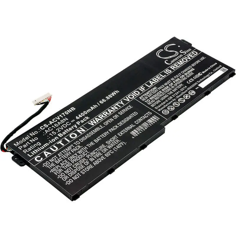Acer Aspire V17 Nitro Vn7-793G Battery – 15.2V 4400Mah Li-Ion (Ac16A8N, 66.88Wh) 1