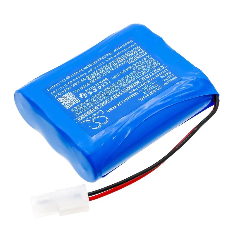 B&G Survey & Test Equipment Battery – 11.1V 2600Mah Li-Ion (28.86Wh), Compatible With Ptt And Pressurizing Tank Top Devices 1