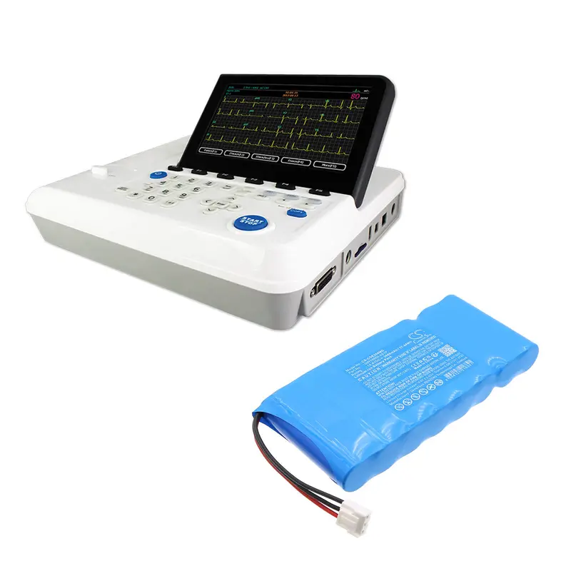 Cardio Medical Device Battery – 14.4V 2600Mah Li-Ion (37.44Wh), Inr18650-4S1P Configuration 1