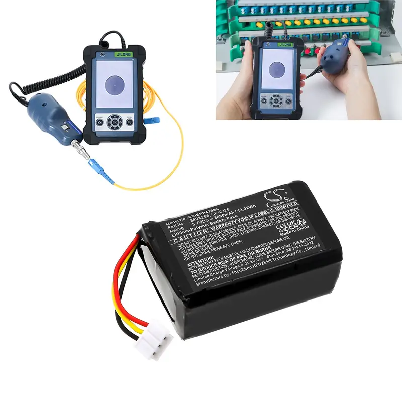 Exfo Fip-425B & Fip-435B Test Equipment Battery – 3.7V 3600Mah Li-Polymer (13.32Wh) 1