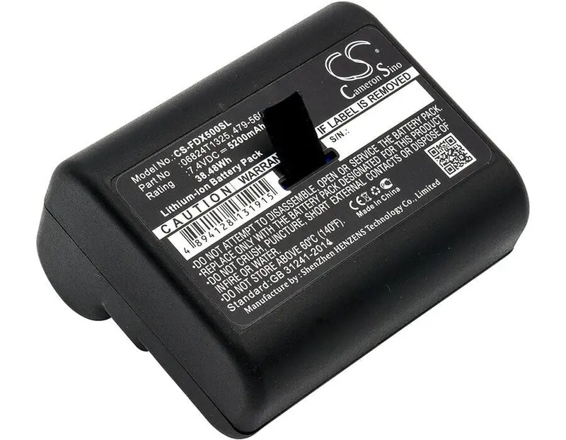 Fluke Netscout Dsx-5000 Versiv Cable Analyzer Battery – 7.4V 5200Mah Li-Ion (38.48Wh) 1