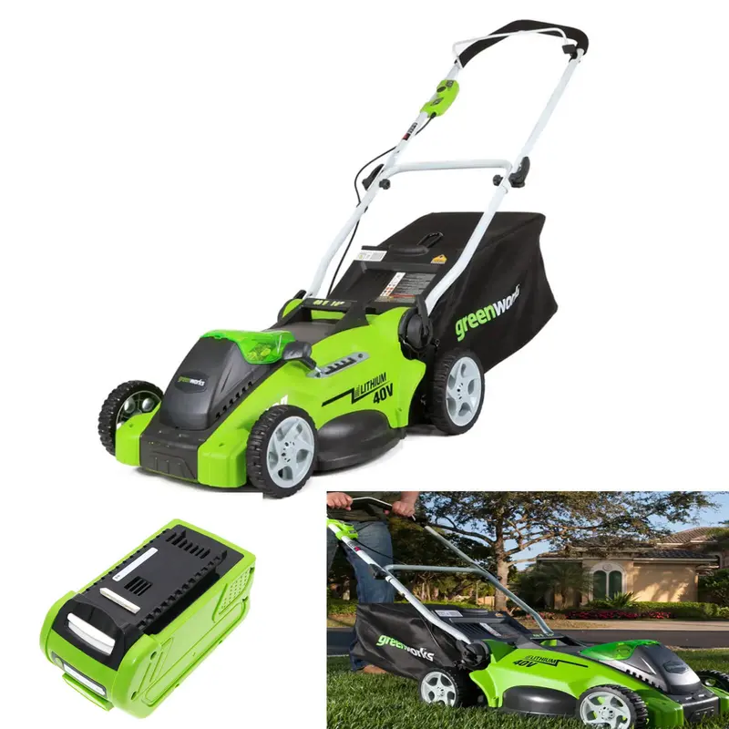Greenworks Cordless Lawn Mower Battery – 40V, 5000Mah, 200Wh Li-Ion 1