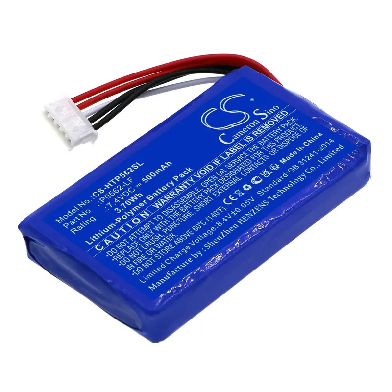 Hp Photo Printer Battery – 7.4V 500Mah Li-Polymer For Models 923052, 1As85A, And 1As86A (3.7Wh) 1