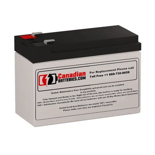 Jasco Rb12100 Replacement Battery – 12V 10Ah Sla With F2 Terminals 1