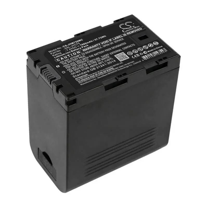 Jvc Camcorder Battery – 7.4V Li-Ion 7800Mah (57.72Wh) For Gy-Hm200 & Gy-Hm200E 1