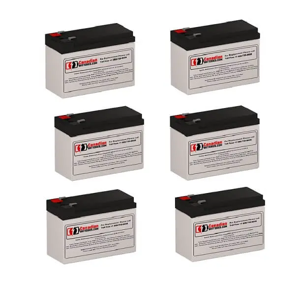 Minuteman Mcp Bp1000Rm Ups Battery Pack – 6 × 12V 7Ah Sealed Lead-Acid (Total 84Wh) 1