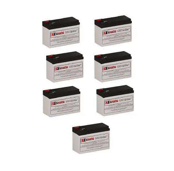 Minuteman Mm1000-Cp1 Ups Battery Pack – Seven 12V 7Ah Sealed Lead-Acid Units (84Wh Each) 1